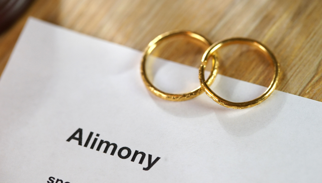 wedding bands with alimony laws document